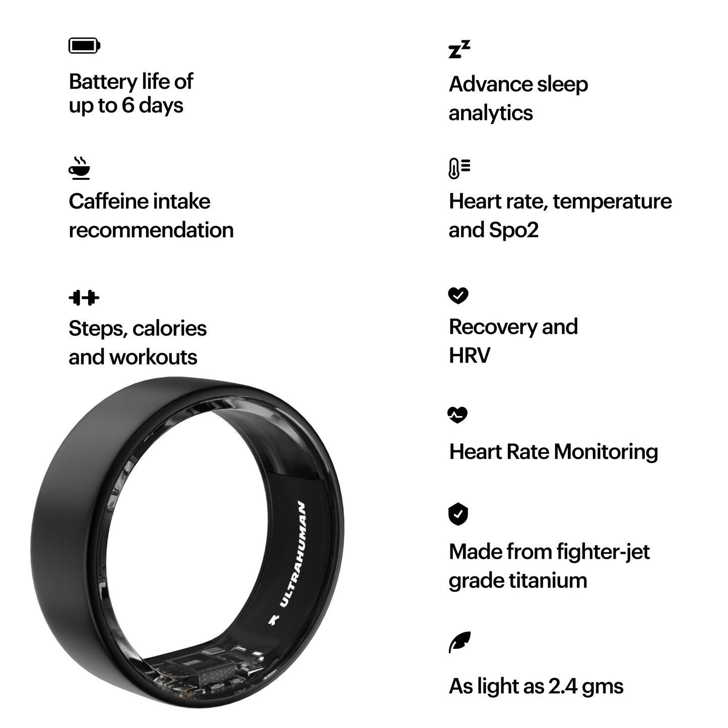 Ultrahuman Ring AIR Smart Ring